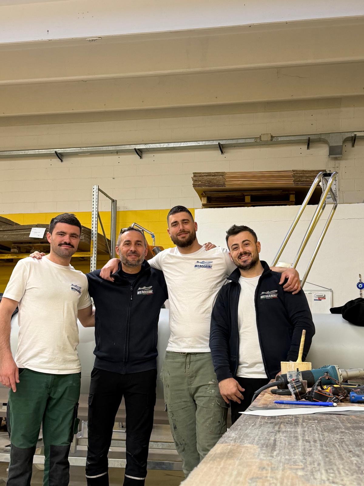 Lavorazione professionale We Marine